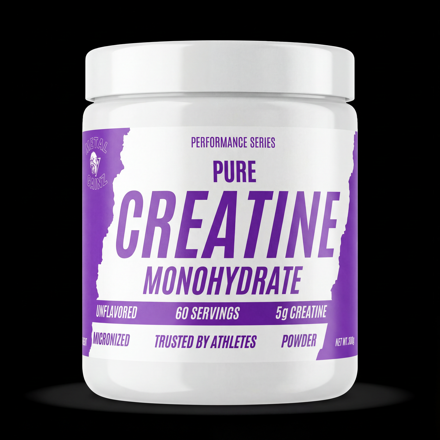 Metal Gainz Creatine Monohydrate + Free Shaker Cup