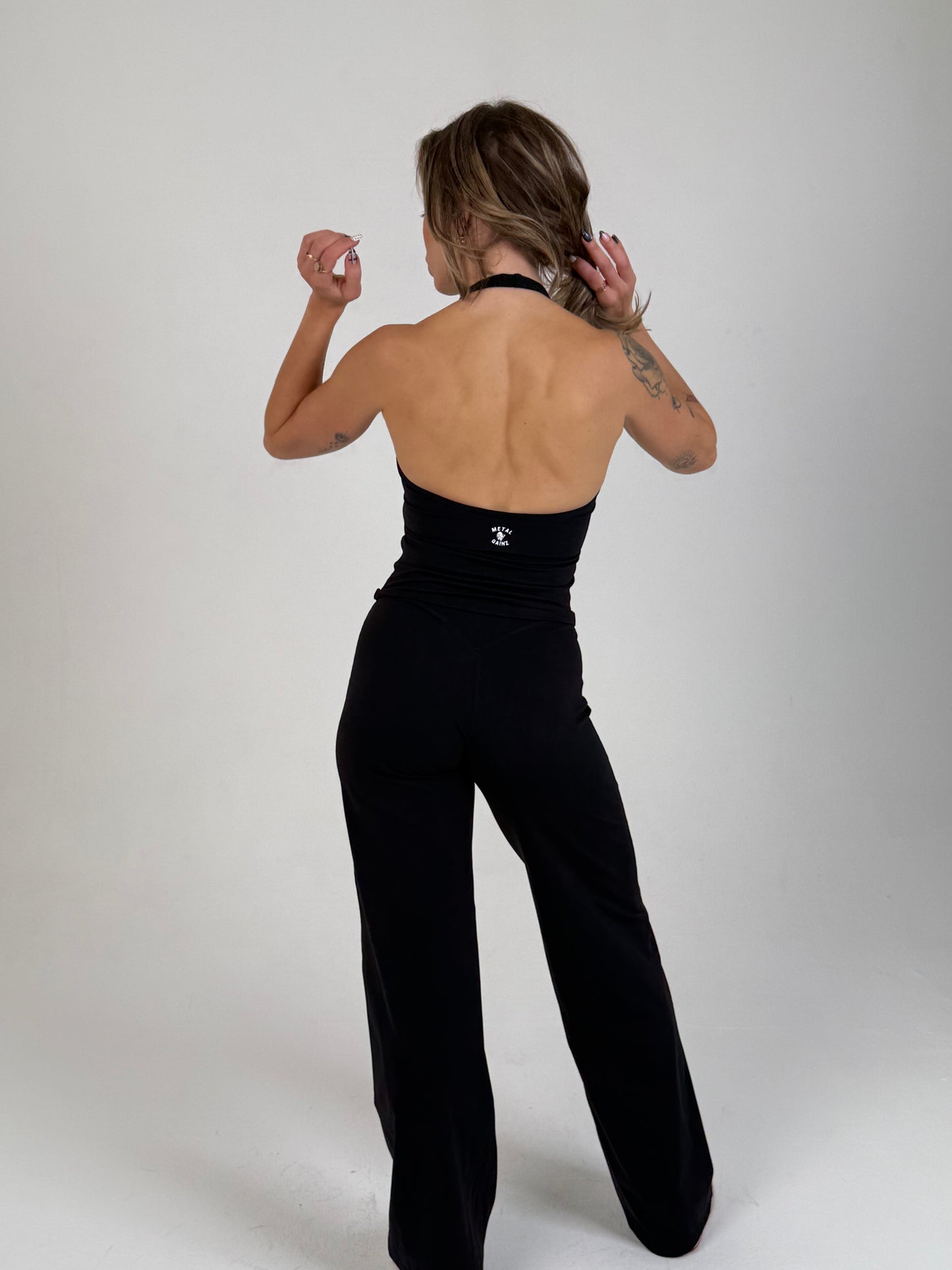 Aven Straight-Leggings Set: With Free Headbands & Socks