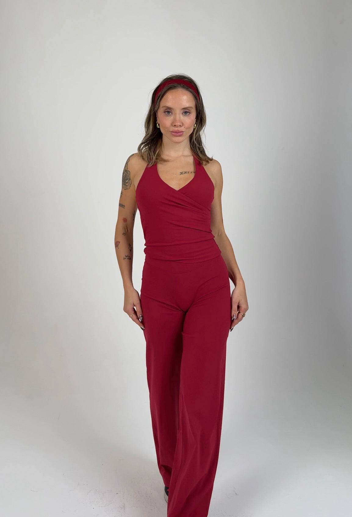 Aven Straight-Leggings Set